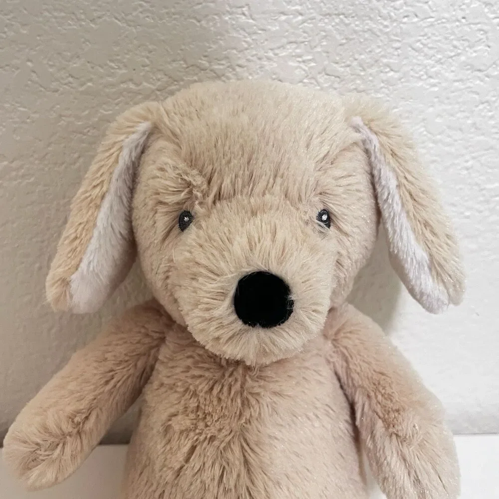 Carter's Golden Retriever Tan White Puppy Dog Lovey Plush 10” Stuffed Animal